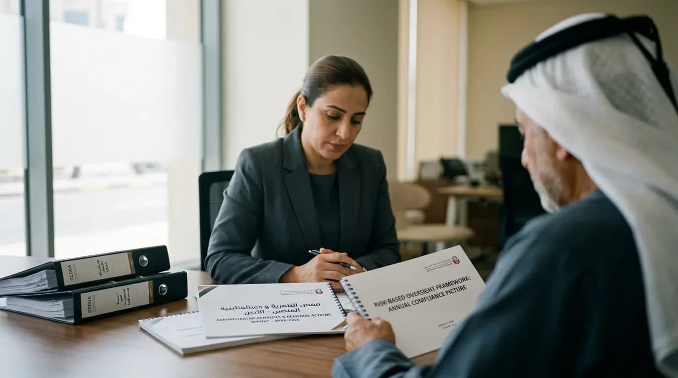 GCGRA Supervision in April 2026: Risk-Based Oversight and Administrative Penalties Still Anchor the UAE Compliance Picture